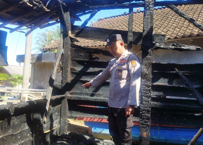 Rumah Warga di Pekon Ketapang Hangus Terbakar, Kerugian Ditaksir Capai Rp70 Juta