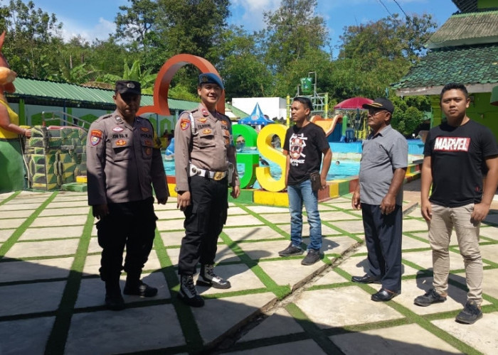  H+3 Lebaran, Polisi Perketat Pengamanan Objek Wisata di Pringsewu