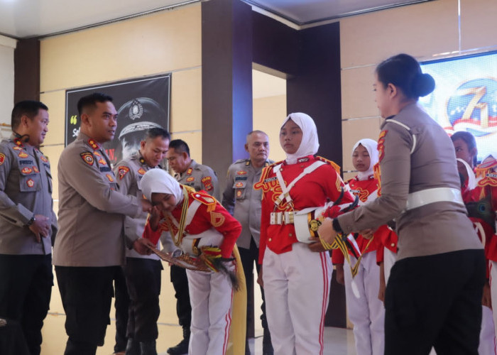 Polisi Cilik Polres Tanggamus Raih Dua Juara, Dapat Penghargaan dari Kapolres