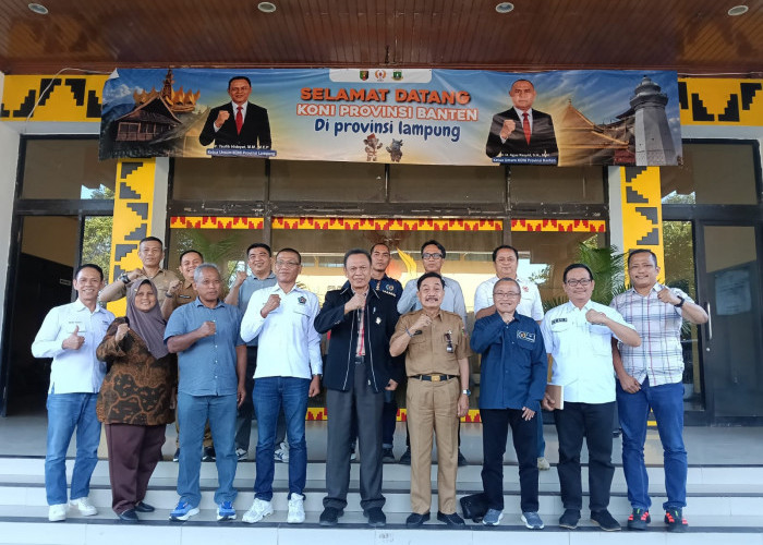 PWI Gandeng KONI Lampung Siapkan Penyelenggaraan Sekaligus Prestasi di Porwanas 2027