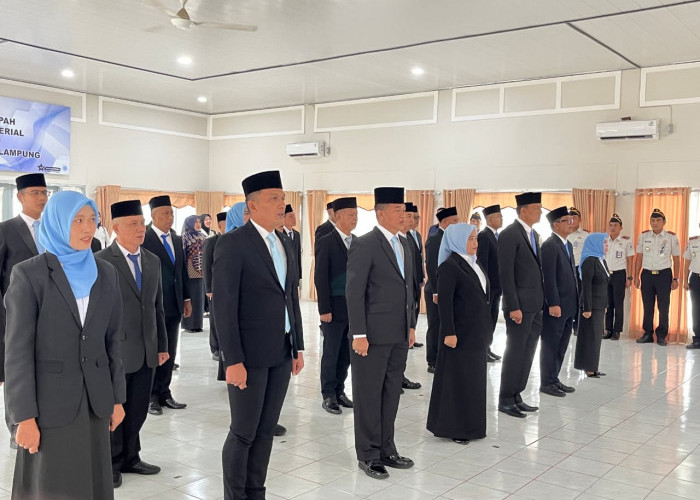 Sejumlah Pejabat Lapas Kotaagung Alami Pergantian, Berikut Daftarnya