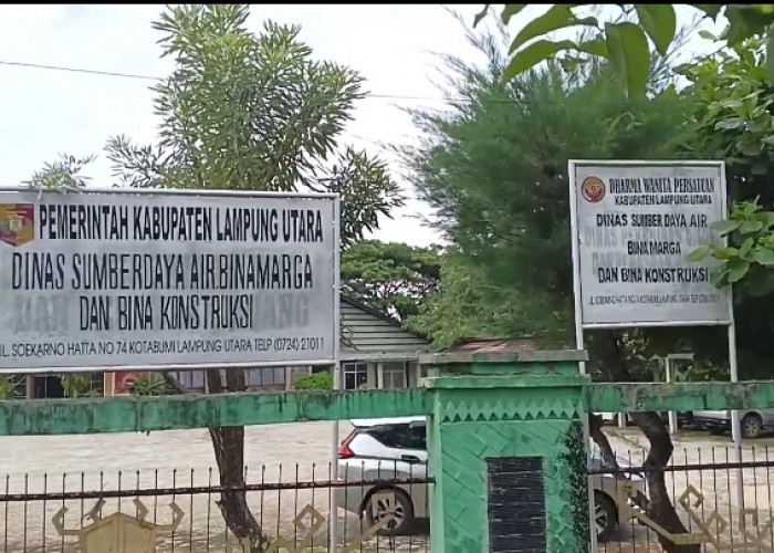 Saluran Irigasi Lampung Utara Penuh Semak Meski Anggaran Membengkak