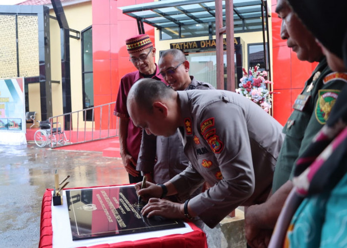 Pelayanan Publik Terintegrasi di Gedung SPKT Baru Mapolres Tanggamus Diresmikan