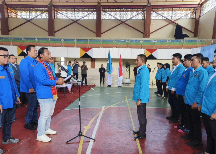 Romzi Edy Resmi Pimpin KNPI Tanggamus 2026-2029, Siap Jadikan Organisasi Mitra Strategis Pemda