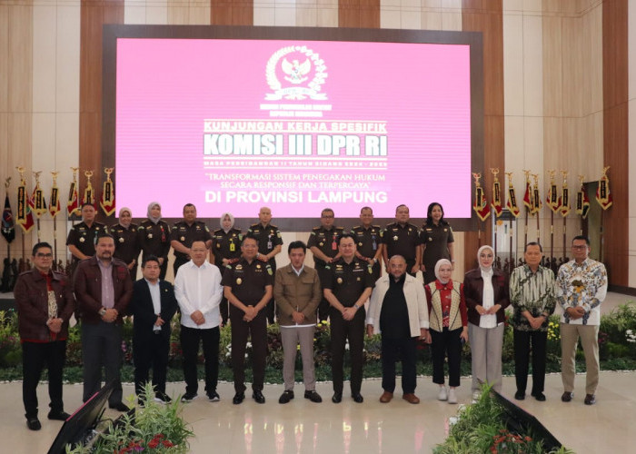 Komisi III DPR RI Apresiasi Kinerja Kejati Lampung