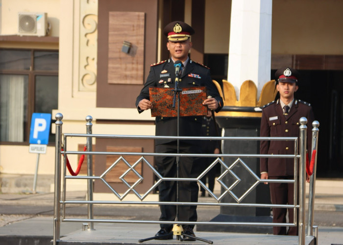 Hari Kesaktian Pancasila, Polres Pringsewu Tekankan Pengabdian Berlandaskan Pancasila