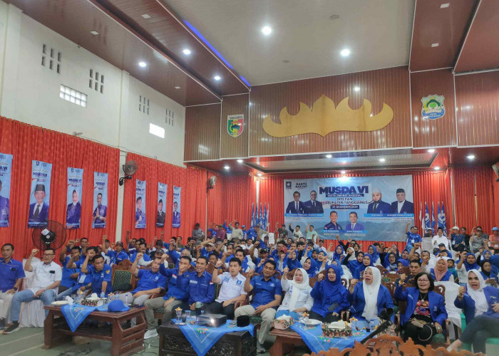 Musda VI DPD PAN Tanggamus Sukses, Tedi Kurniawan Ditunjuk Sebagai Ketua Tim Formatur, Agus Sekretaris 