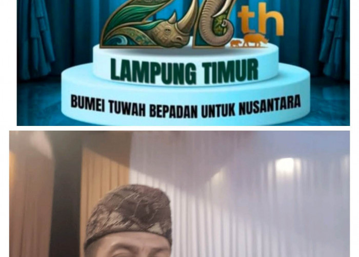 Logo HUT ke-27 Lampung Timur Diprotes, Dinilai Tak Sesuai Pakem Adat