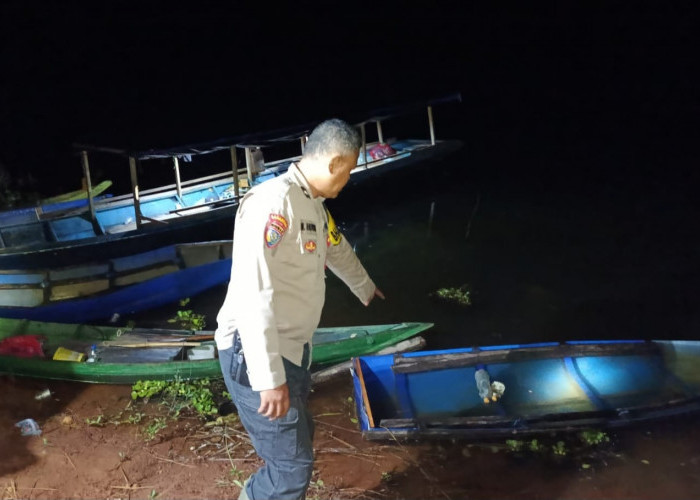 Perahu Terbalik, Petani Asal Air Naningan Tenggelam di Waduk Batu Tegi