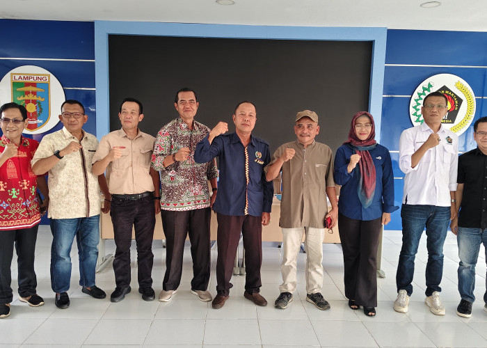 Direktur Radar Lampung Grup Adi Kurniawan Jabat Ketua DK PWI Lampung 