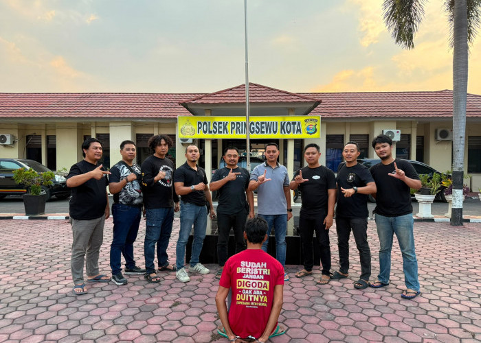 Hampir Setahun Buron, Pelaku Curanmor di Pringsewu Akhirnya Ditangkap Polisi