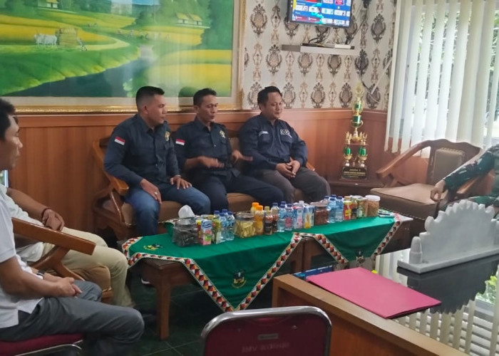 Terima Kunjungan PWI Tanggamus Dandim Ajak Jaga Kelestarian Hutan