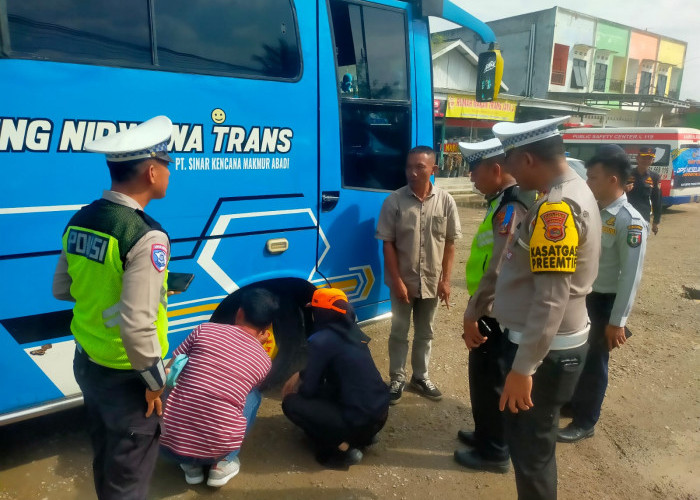 Tim Gabungan Periksa Angkutan Umum di Pringsewu,  Pastikan Laik Jalan