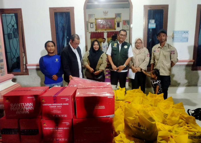 Gubernur Lampung Berikan Bantuan Untuk Korban Serangan Harimau  dan Tim Satgas