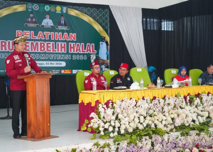 Bupati Pringsewu Buka Pelatihan Juru Sembelih Halal Berbasis Kompetensi 