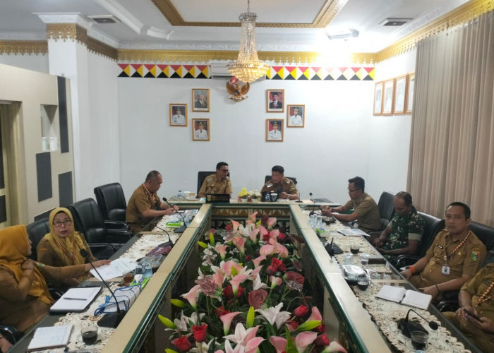 Pemkab Tanggamus Bahas Pengendalian Inflasi, Pastikan Harga Pangan Stabil dan Pasokan Aman