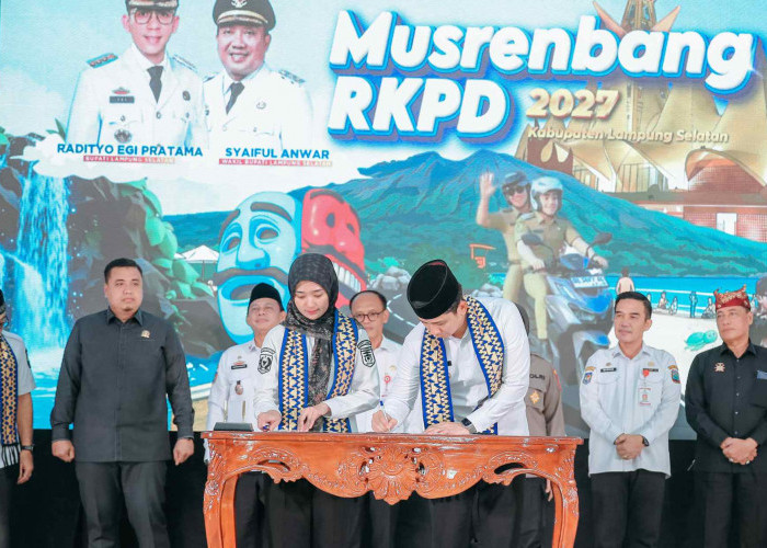 Wagub Jihan Tekankan Sinergi Pembangunan di Musrenbang Lamsel