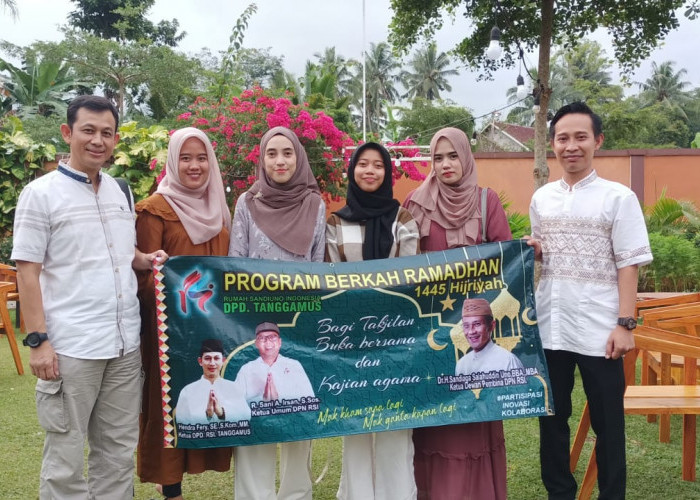 Tebar Kebaikan di Bulan Ramadhan, DPD RSI Tanggamus Bagikan Takjil dan Gelar Kajian Agama