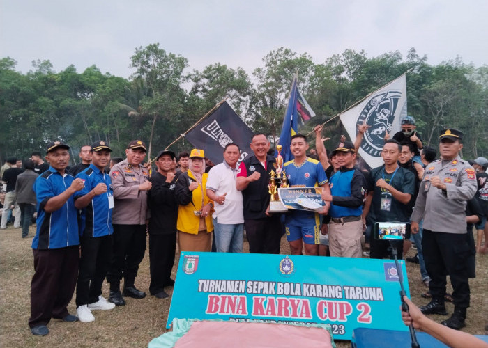 Persikosat Pringsewu Juara 1 Turnamen Bina Karya Cup II Pandansurat