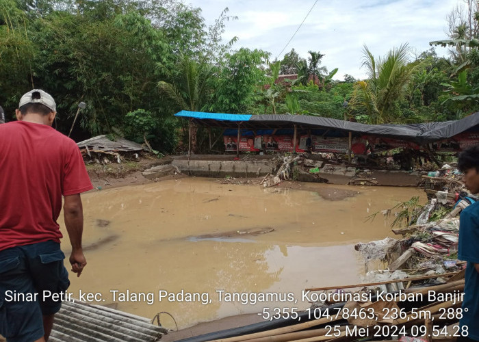 Puluhan Ekor Ternak Kambing Ikut Terdampak Banjir Talangpadang