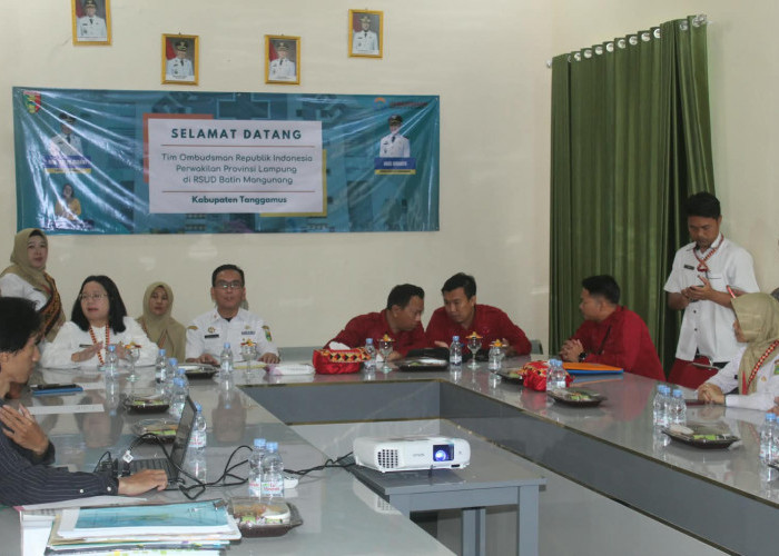 Informasi Layanan Publik RSUD Batin Mangunang Jadi Sorotan Ombudsman