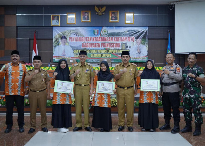 MTQ Provinsi Lampung Ke 50 Pringsewu Naik Peringkat