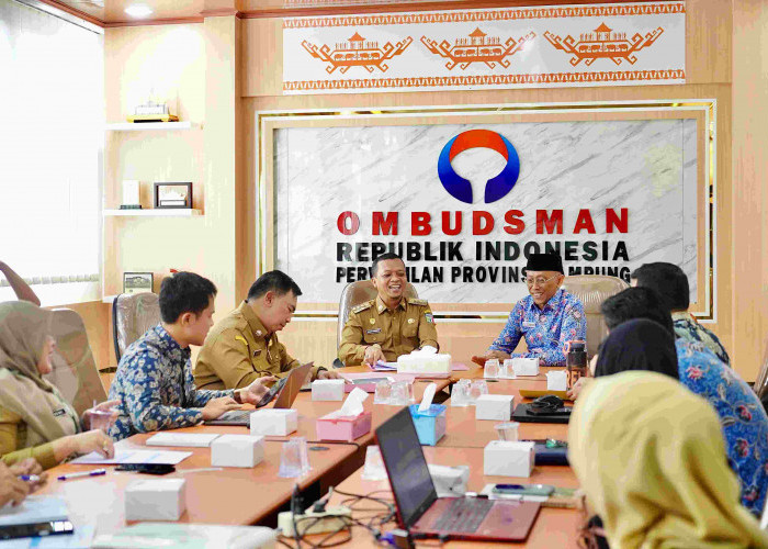 Tingkatkan Pelayanan Publik, Bupati Pringsewu 'Sowan' ke Kantor Ombudsman Perwakilan Lampung