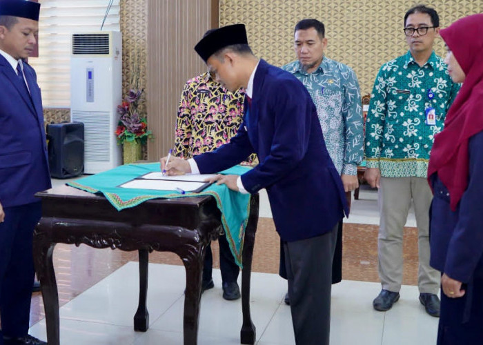 Bupati Pringsewu Lantik Tujuh Pejabat, Tekankan Integritas dan Pelayanan Publik