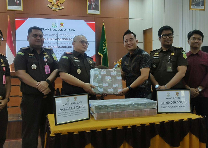 Kejari Tanggamus Terima Titipan Rp2,23 Miliar Perkara Korupsi Alkes RSUD Batin Mangunang