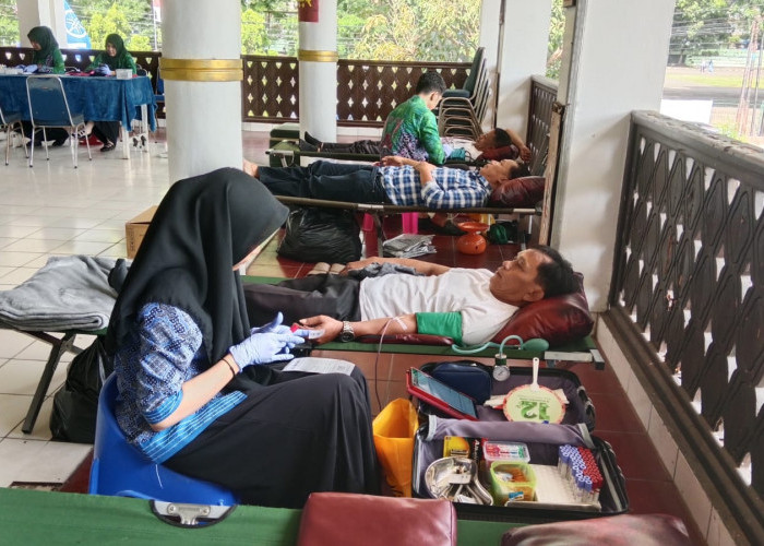 IWO Lampung Gelar Baksos Donor Darah