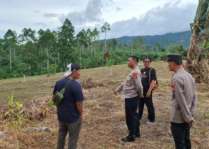 Terima Laporan Masyarakat Tak Ada Petugas di Pospol Ulubelu, Kapolres Tanggamus Turun Langsung Mengecek