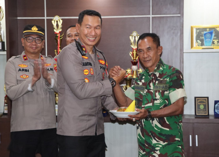 HUT ke-81 TNI, Polres Pringsewu dan Kodim 0424 Perkuat Soliditas