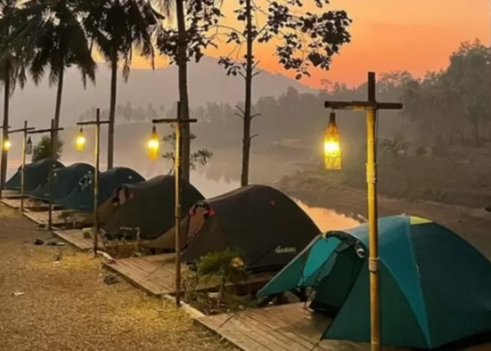 Wisata Camping Ground Telaga Lanakila, Lampung, Bisa untuk Tempat Bersantai dan Spot foto Instagrammable