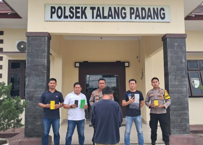 Gasak 3 HP, YS Ditangkap Polsek Talang Padang