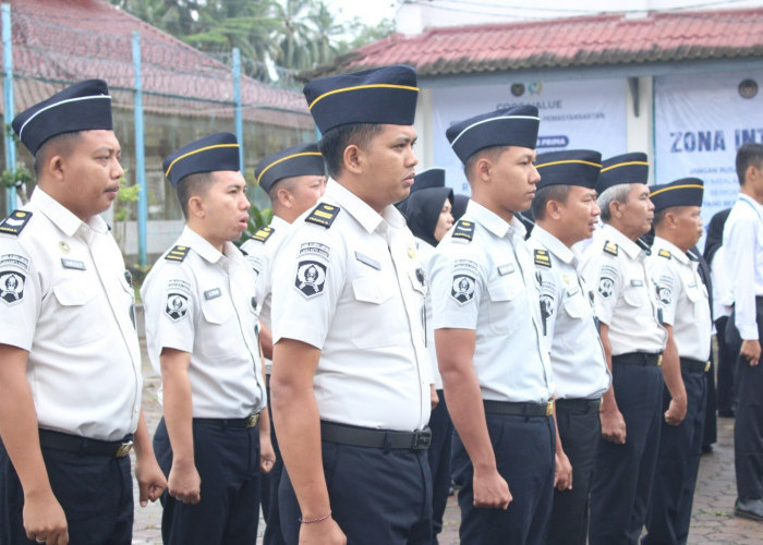 Apel Perdana Usai Lebaran, Kalapas Kotaagung Tekankan Disiplin dan Peningkatan Kinerja