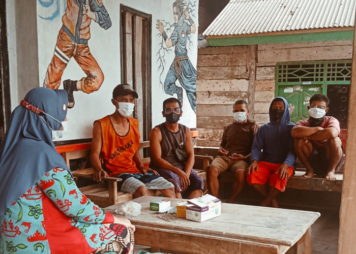 Dampak Abu Vulkanik GAK Meluas Kecamatan Kotagung dan Gisting Terdampak