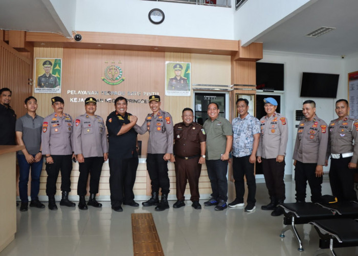 Perkuat Sinergi Wakapolres Pringsewu Sambangi Kejari dan Pabung Kodim 0424