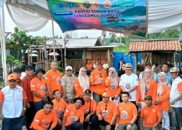 ORARI DXpedition Team Gelar CAMPOTA & BOTA Di Pantai Cukuhbatu Kotaaagung 