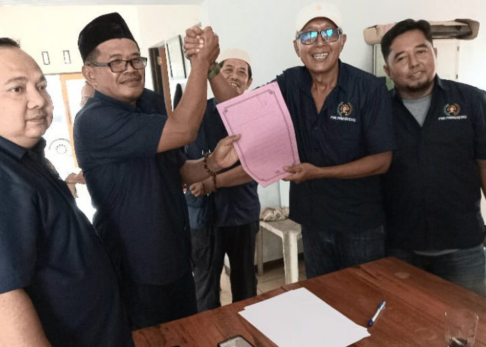 Sertijab Ketua PWI Pringsewu periode 2024-2027