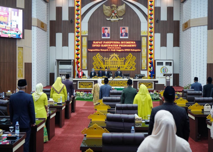 Asik, 40 Anggota DPRD Pringsewu Periode 2019-2024 Bakal Dapat Uang Jasa Pengabdian 