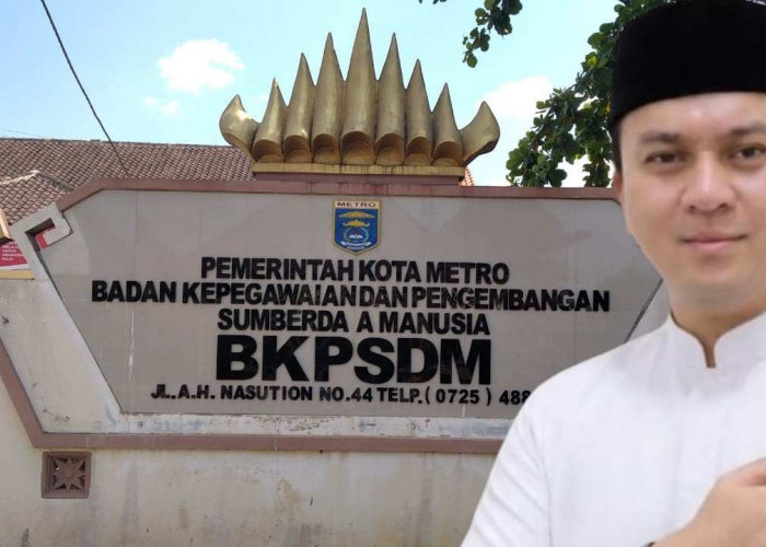 Mengenai Surat Persetujuan PPK Henri Dunan, BKPSDM Metro Bungkam