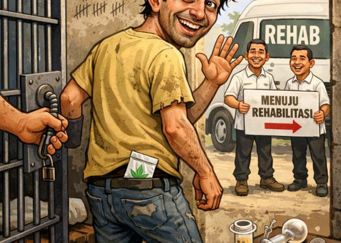 Oknum Kakon dan Kepsek di Bulok Yang Digerebek Polisi Jalani Rehab 4 Bulan, Dua Pengedar Ditahan