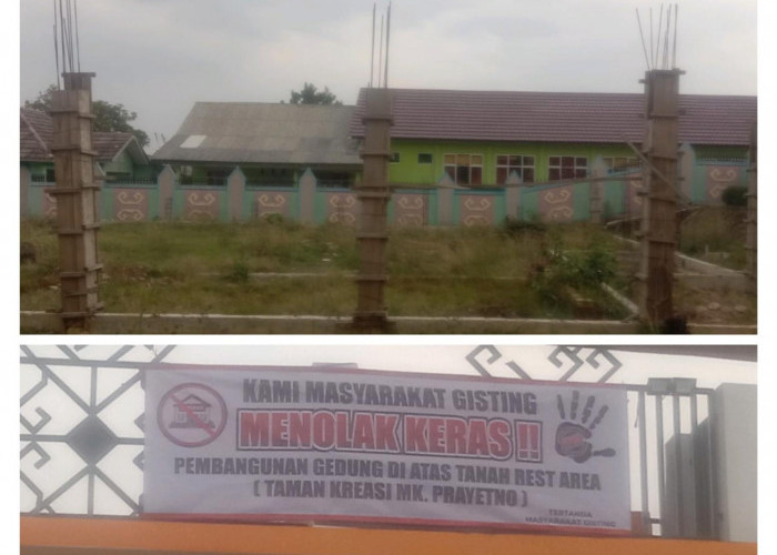 Warga Tolak Pembangunan Gedung KDMP di Lahan Rest Area Gisting 