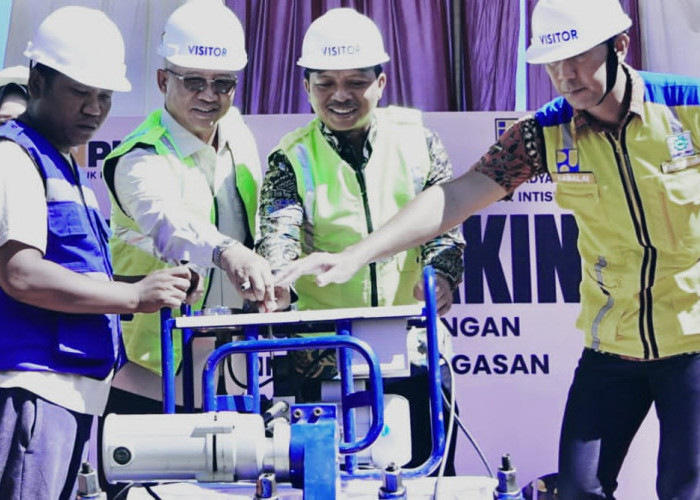 Bupati Pringsewu Groundbreaking SPAM IKK Way Sepagasan, Target Layani 4.800 Sambungan Rumah