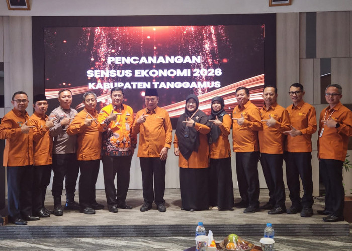 Bupati Saleh Asnawi Buka Pelatihan Petugas Sensus Ekonomi 2026 Kabupaten Tanggamus