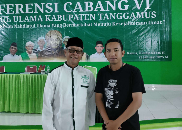 Selamat, KH.Samsul Hadi Kembali Terpilih Sebagai Ketua PCNU Tanggamus 