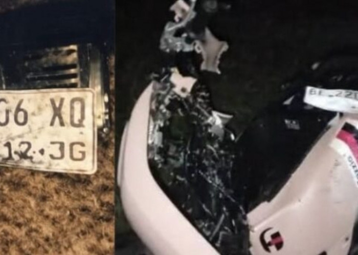 Lakalantas Motor vs Mobil di Jalinbar Ngambur, Dua Remaja Tewas