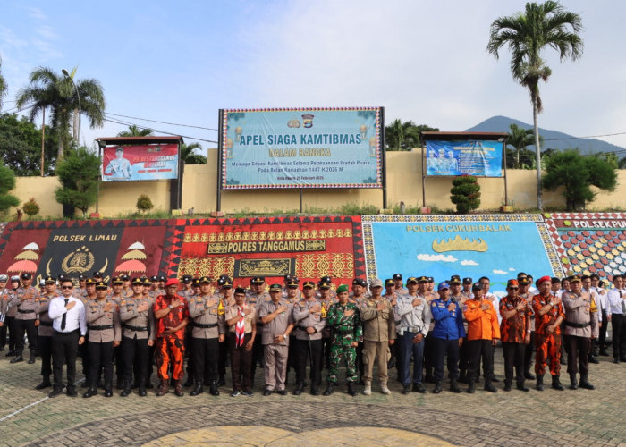 Ini Arahan Kapolres Tanggamus di Apel Siaga Kamtibmas 