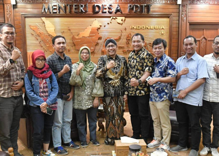 Kemendes PDTT Siap Jalin Kerjasama Dengan Disway National Network