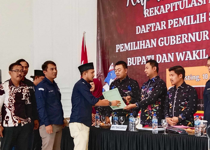 KPU Tanggamus Tetapkan DPS Pilkada 2024 sebanyak 453.950 Pemilih 